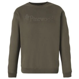 BLUZA PINEWOOD VARNAMO LOGO (D.GREEN) - 5468